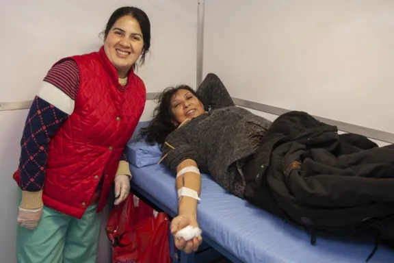 El martes se realizará una jornada sobre donación voluntaria de sangre en el CAPS Pueblo Nuevo