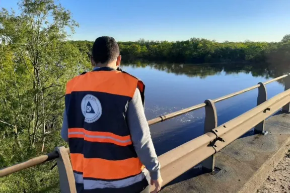 Tras el repunte por la sudestada, el río desciende y se normaliza