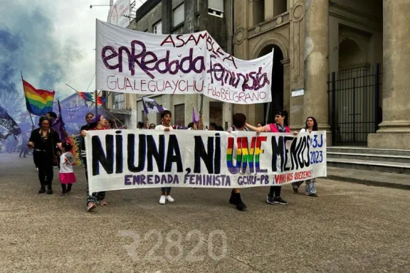 Este miércoles, Gualeguaychú marcha por el "Ni una menos"