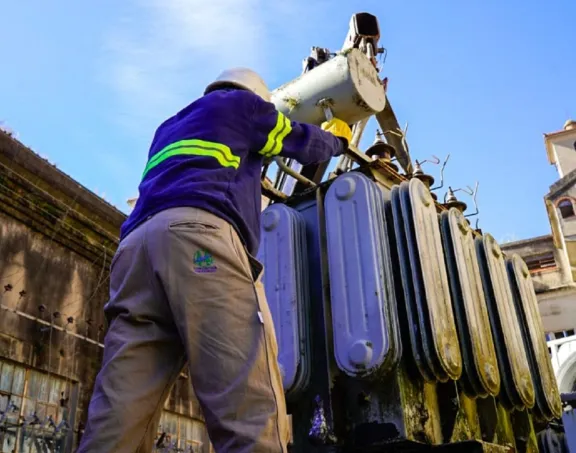 Solo están operativos dos de los siete transformadores recuperados del ex Frigorífico
