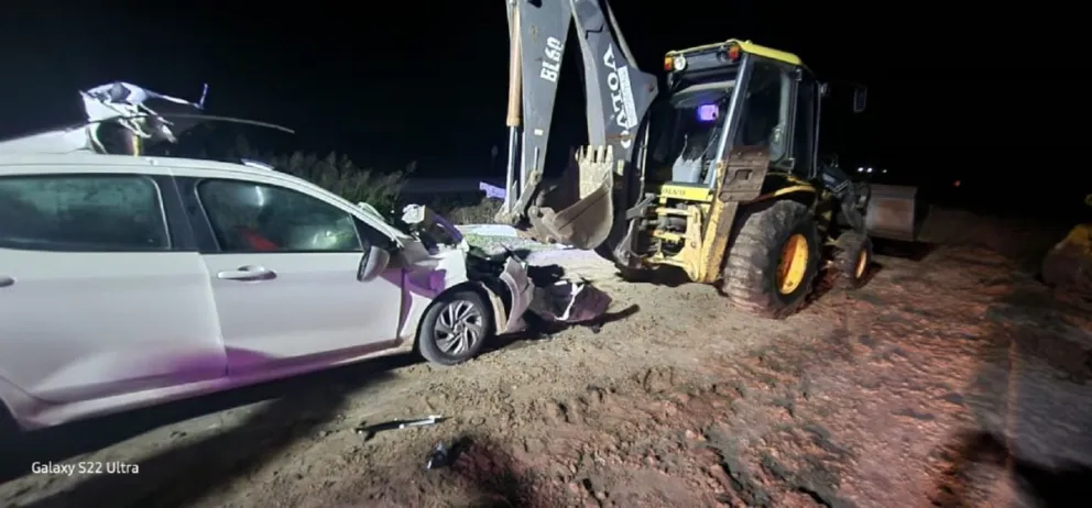 El lugar del sinietro.