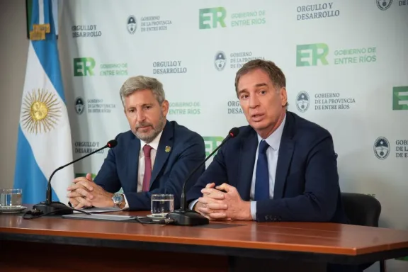 Frigerio apoyó a Santilli por su designación como jefe de Gabinete de la Nación