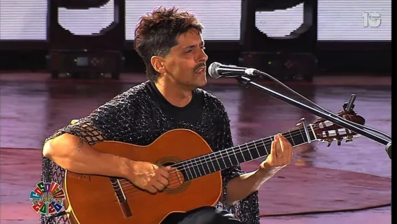 Excelente performance de Damián Lemes en Cosquín