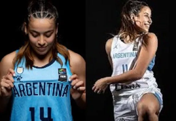 Nicole Tapari y Agustina Marin integran la Preselección de Básquet