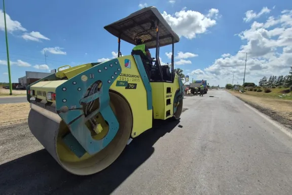 Avanzan los trabajos de mejora en el Acceso Sur