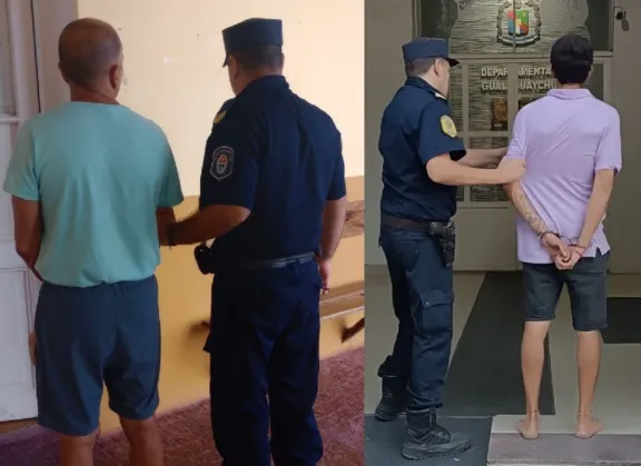 Dos hombres fueron detenidos por violencia de género y restricciones judiciales