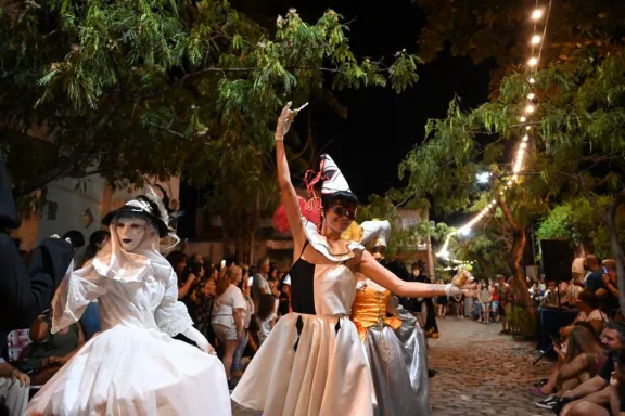 La Azotea de Lapalma fue escenario del carnaval veneciano