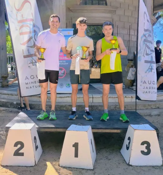 Marcos Billen fue tercero en los 5K de la Maraton de la Artesania