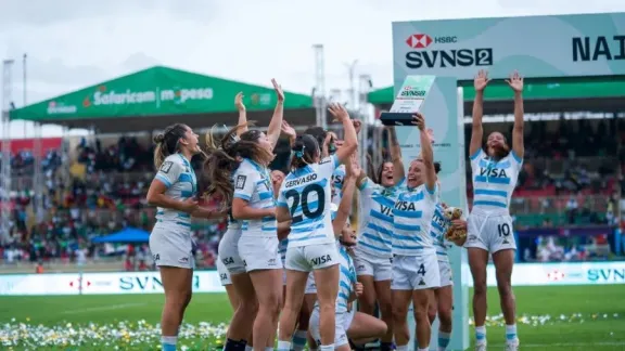 Rugby Femenino: Pedrozo y Reding fueron campeonas con Las Yaguaretés en Nairobi