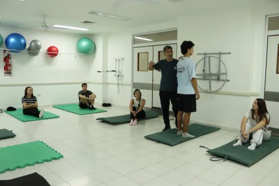 Se desarrolló el taller de Gimnasia Kinésica aplicada al trabajo en el ámbito hospitalario