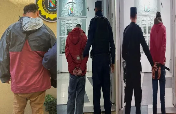 Tarde policial: hurto en supermercado, ropa incendiada y un prófugo detenido en la calle