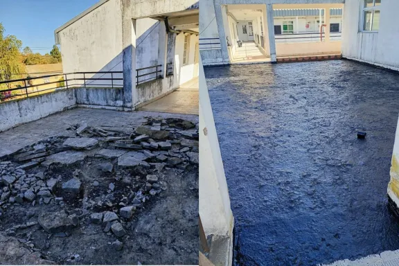 Mejoran las condiciones edilicias de escuela nocturna de Villa Paranacito