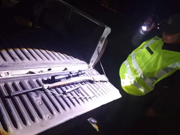 Gualeguay: Gendarmería secuestró un fusil .308 en una zona rural