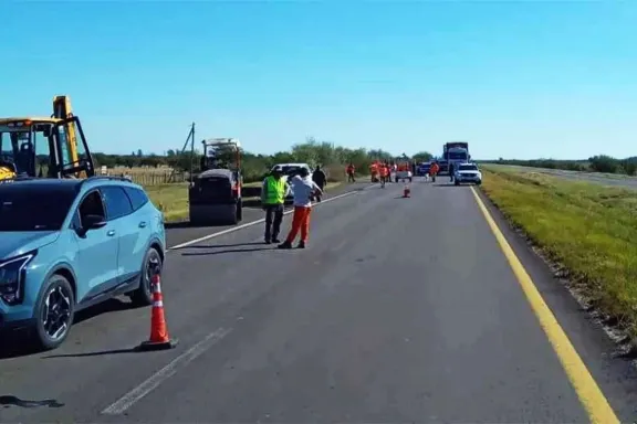 Murió el obrero entrerriano atropellado por un camión en la Ruta 14