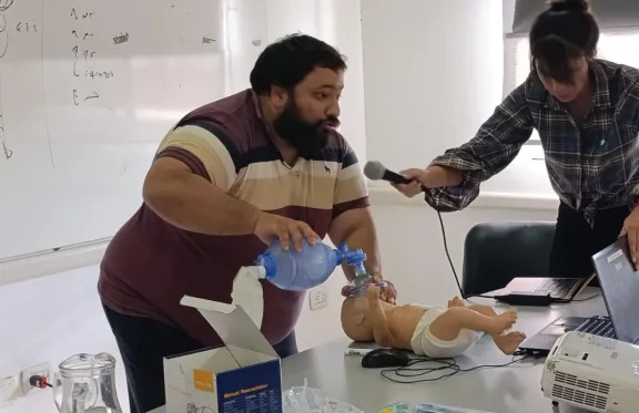 Emergencias Hospitalarias: Capacitaron en cómo atender a pacientes pediátricos