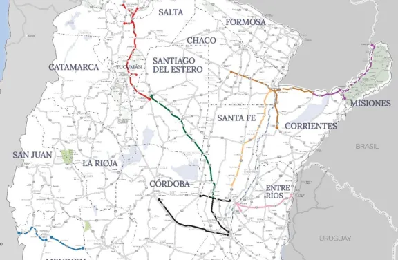 Concesionarán casi 300 kilómetros de las rutas nacionales 12 y 18