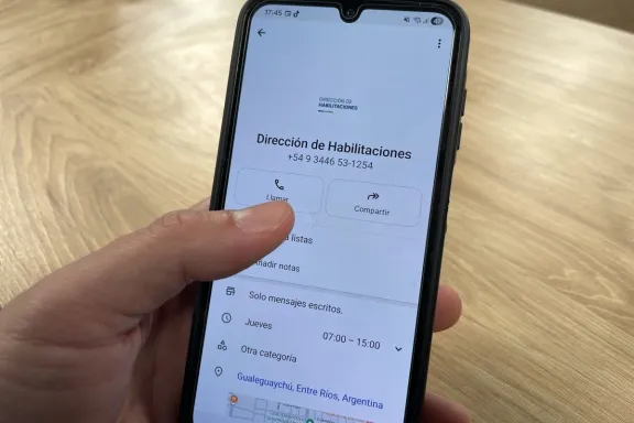 La Dirección de Habilitaciones suma atención por WhatsApp para agilizar trámites