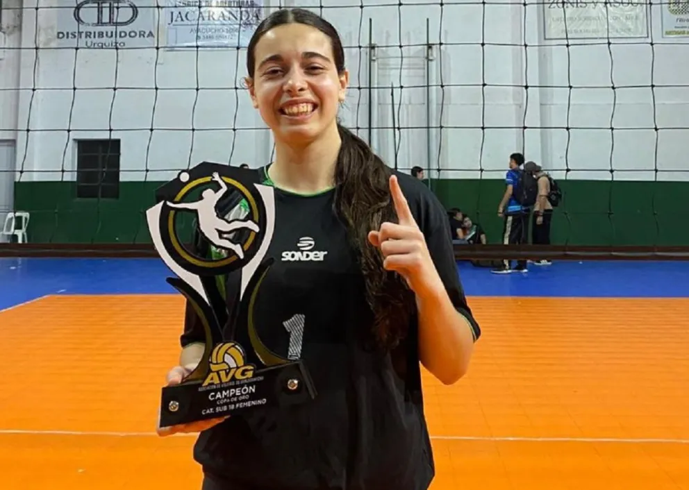 Sofía Bentancourt integra el seleccionado U18. Al plantel también lo conforma Amar Bruno. Ambas juegan en Racing.