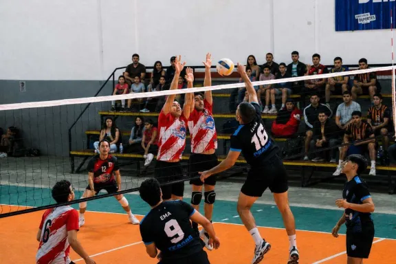 Se disputó una doble fecha de la Liga Municipal de Vóley