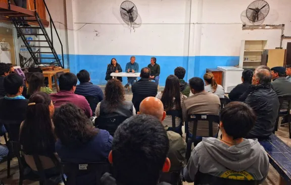 Bahillo cuestionó en Federación la reforma previsional de Frigerio