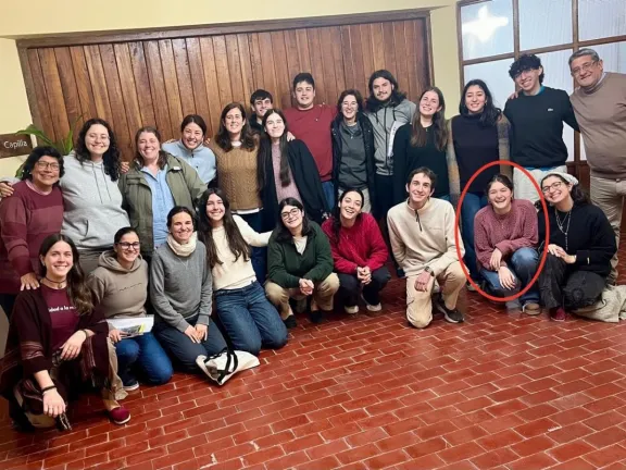Maggie Cullen participó en Gualeguaychú de un retiro espiritual y de la celebración de Corpus Christi