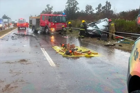 Regresaban de una despedida familiar y murieron: quiénes eran las víctimas del choque en Ruta 12
