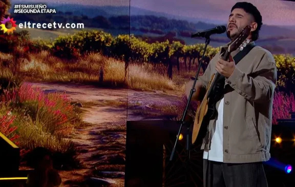 El gualeguaychuense César Cabeza impresionó en el programa de Guido Kaczka