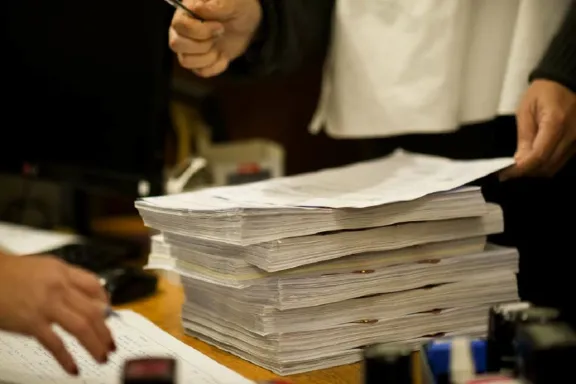La Multisectorial en defensa del sistema Previsional entregó más de 50 mil firmas
