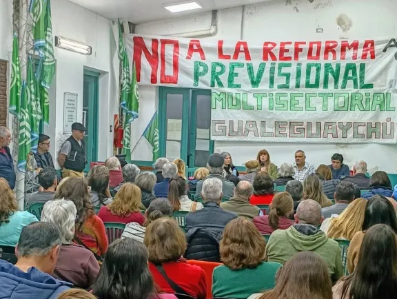 Gualeguaychú: la Multisectorial se manifestará por la reforma previsional en la ruta nacional 14