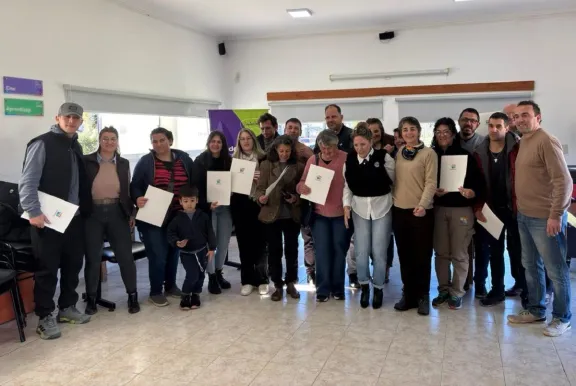 Pueblo Belgrano y Larroque fueron beneficiadas con microcréditos de Impulso Local