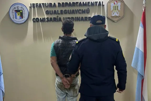 Intimidó a su ex y atacó a la policía: fue detenido en Urdinarrain