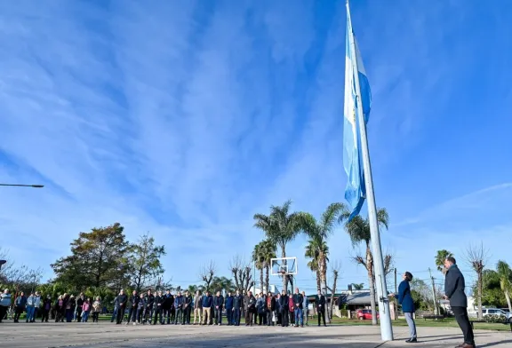 20 de Junio en Pueblo Belgrano: el intendente Fiorotto destacó el legado de Manuel Belgrano