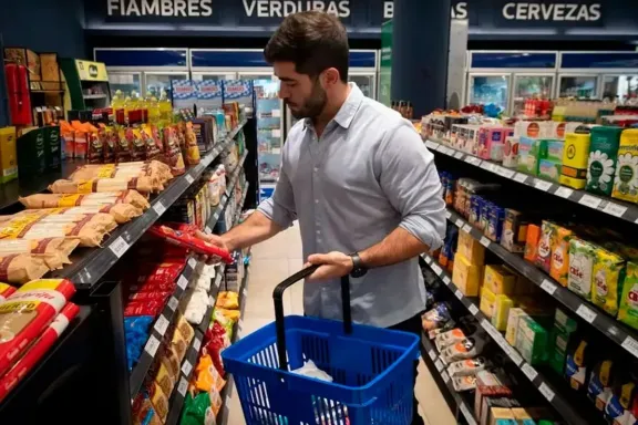 Según el INDEC, el consumo en supermercados entrerrianos cayó un 7,1% en abril