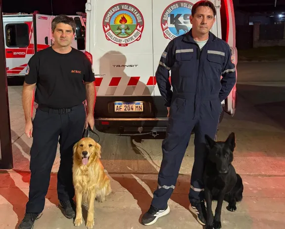 Bomberos de Gualeguay viajan a Venezuela para rescatar víctimas tras los terremotos