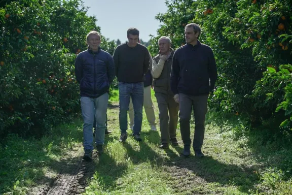 Bahillo, Michel y Cresto se reunieron con productores citrícolas por la crisis del sector