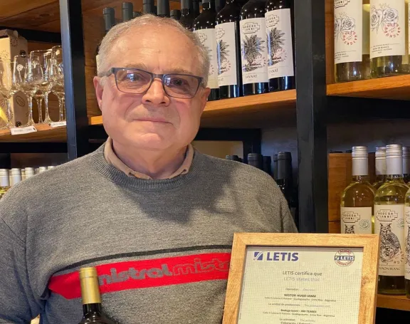 Bodegas Ianni logró una certificación que la posiciona entre las mejores del país