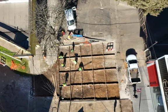 Realizan el fresado de Primera Junta y Lestonnac para repavimentar