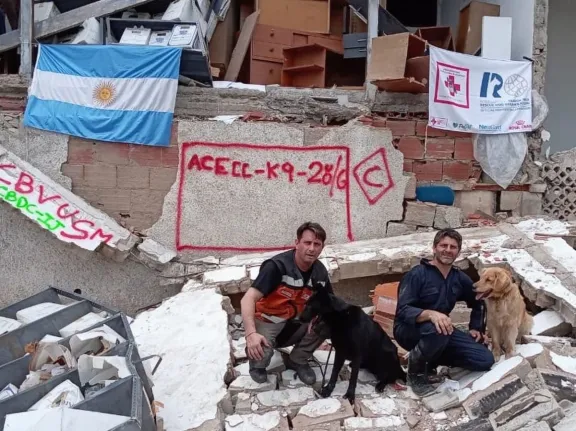 Tras seis días de rescate en Venezuela, los brigadistas de Gualeguay ya vuelven a casa