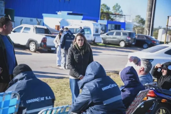 Horas antes de la protesta, Lorena Arrozogaray respaldó a los 120 despedidos en el PIG