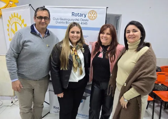Las instituciones rotarias de Gualeguaychú renovaron autoridades y proyectan un nuevo año de servicio