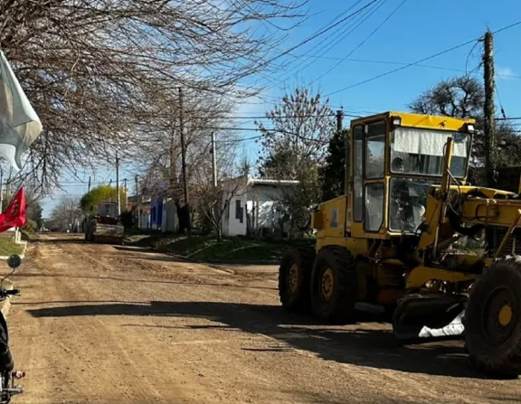 Se puso en marcha el asfaltado de 150 cuadras en la ciudad