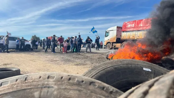 Bloqueos y protestas en la Ruta 14: "Hoy, en el PIG, tenemos 1400 trabajadores registrados, antes eran 2500"