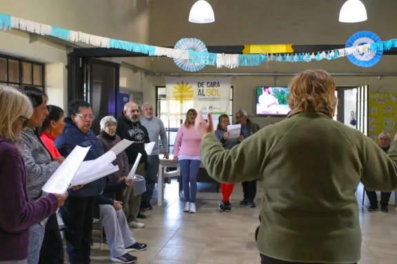El 9J se conmemoró en el Centro de Día De Cara al Sol