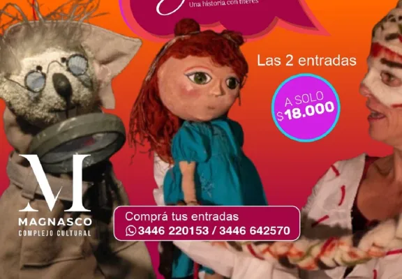 El Magnasco presenta dos espectáculos de títeres para las vacaciones de invierno
