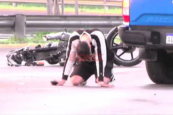 Murió un motociclista tras ser embestido por un conductor alcoholizado en Paraná
