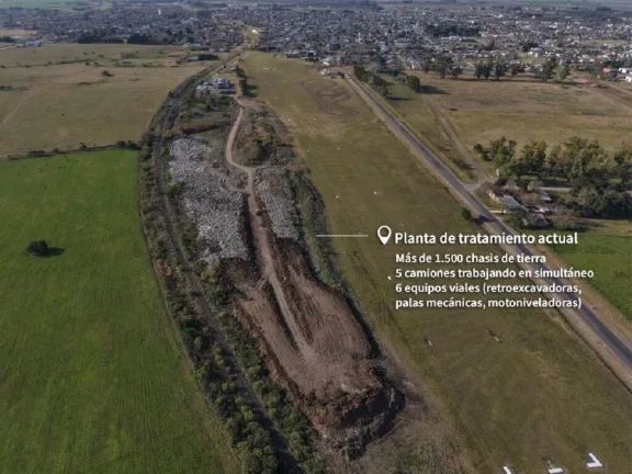Urdinarrain acelera el cambio en su sistema de residuos