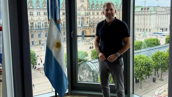 En Hamburgo, Frigerio impulsó la agenda exportadora y logística de Entre Ríos