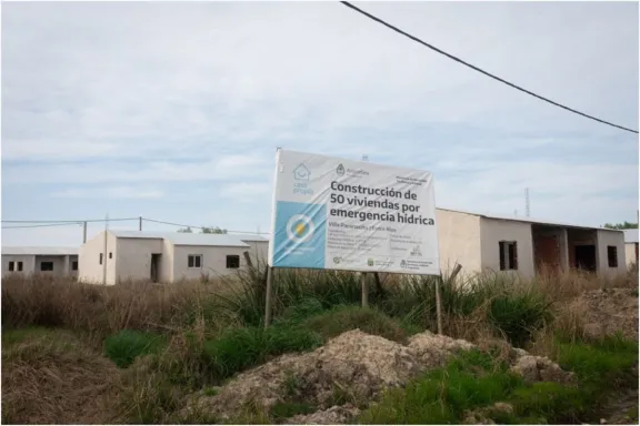 Con fondos provinciales, terminarán 50 viviendas en Villa Paranacito