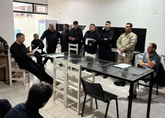 Conformaron la Junta Municipal de Defensa Civil en Pueblo Belgrano