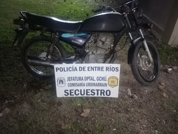 Insólito: recuperaron una moto robada hace 26 años
